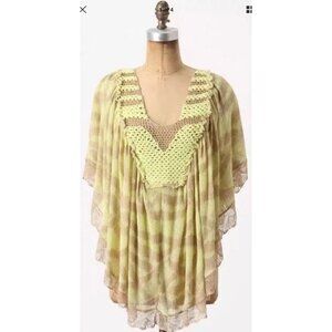 CECILIA PRADO  Anthropologie Crochet Knit Boho But